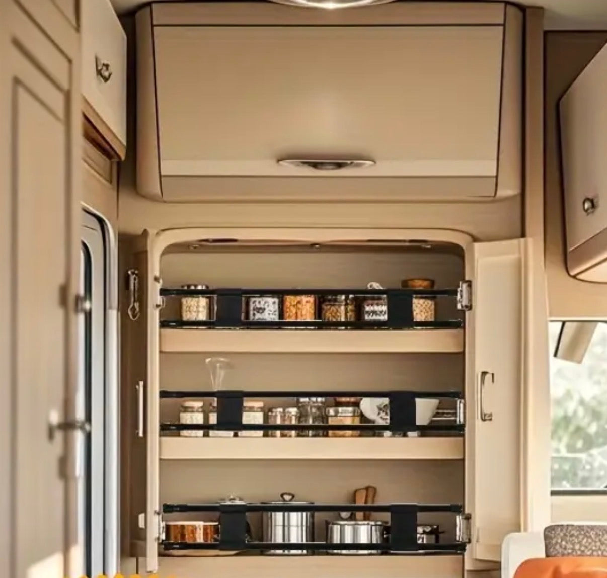 Justerbare spennstenger (doble)