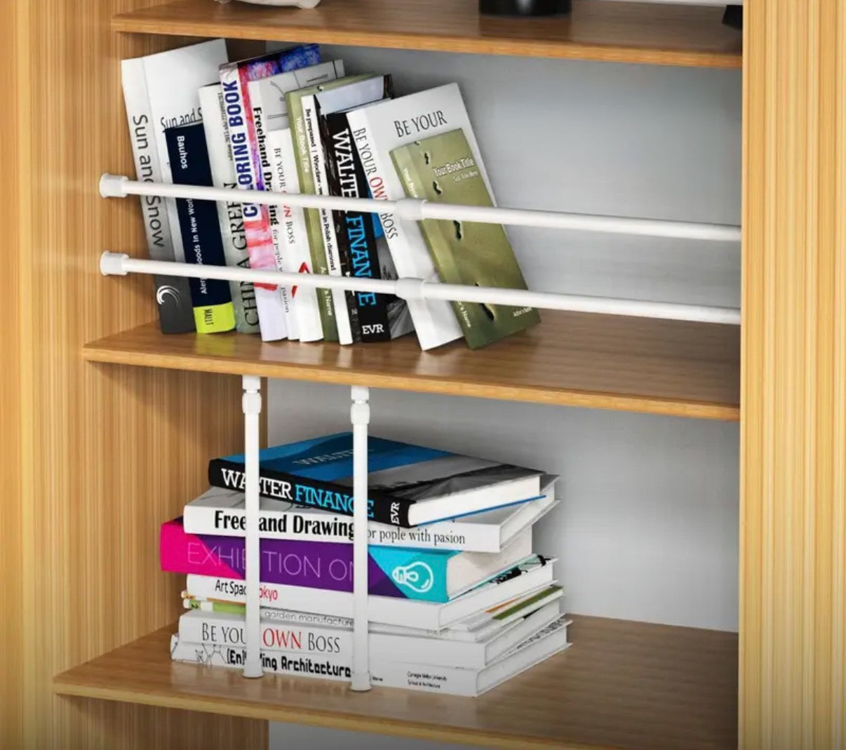 Justerbare spennstenger (doble)