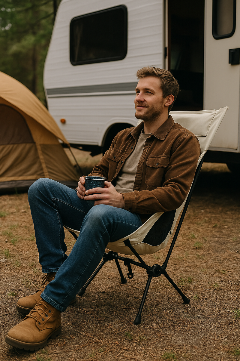 Sammenleggbar Campingstol