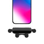 Fäste för mobilhållare till bil med luftgallermontage, passar husbil och vanlig bil.