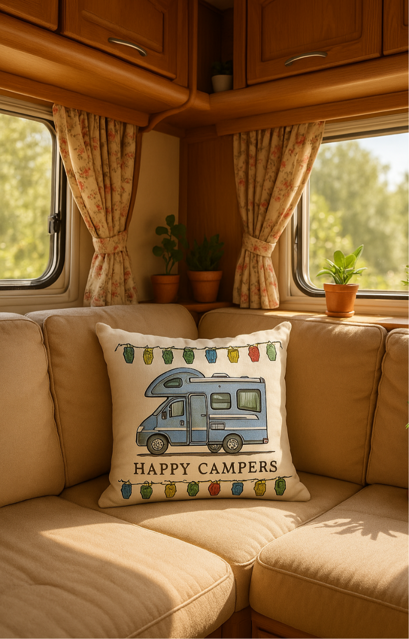 Putetrekk "Happy Camper"