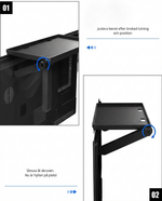 Monteringsguide för hyllplan på bildskärm i husbil och husvagn – steg-för-steg installation
